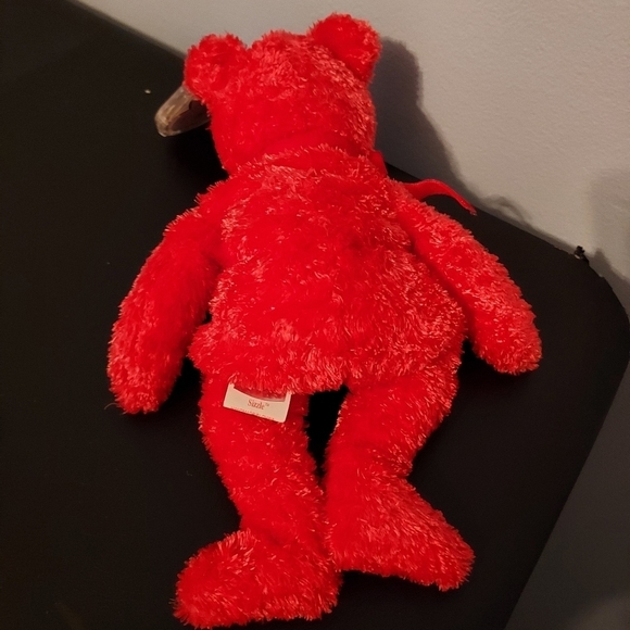 TY Beanie Baby Sizzle 2001 Bear - Picture 3 of 5